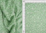 Crinkle Knit Floral Print Fabric Stretch Polyester Blend 58/59" Wide