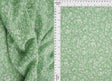 Floral Crinkle Woven Fabric Sage