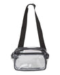 Clear Stadium 2-Pocket Fanny Pack Crossbody Bag