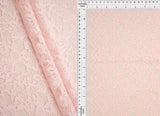 1 Yard Floral Double Border Lace Fabric, 57/58? Wide Nylon Spandex Blend