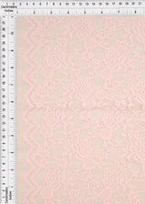 Floral Double Border Lace Fabric