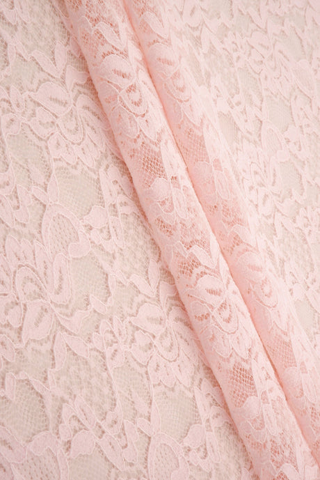 Floral Double Border Lace Fabric