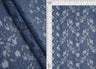 Floral Double Border Lace Fabric