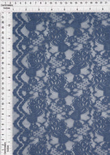 Floral Double Border Lace Fabric