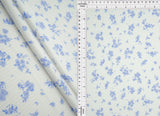 1 Yard Soft 4x2 Yummy Rib Knit Fabric Ditsy Print 58/59 Inches Wide