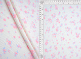 1 Yard Soft 4x2 Yummy Rib Knit Fabric Ditsy Print 58/59 Inches Wide