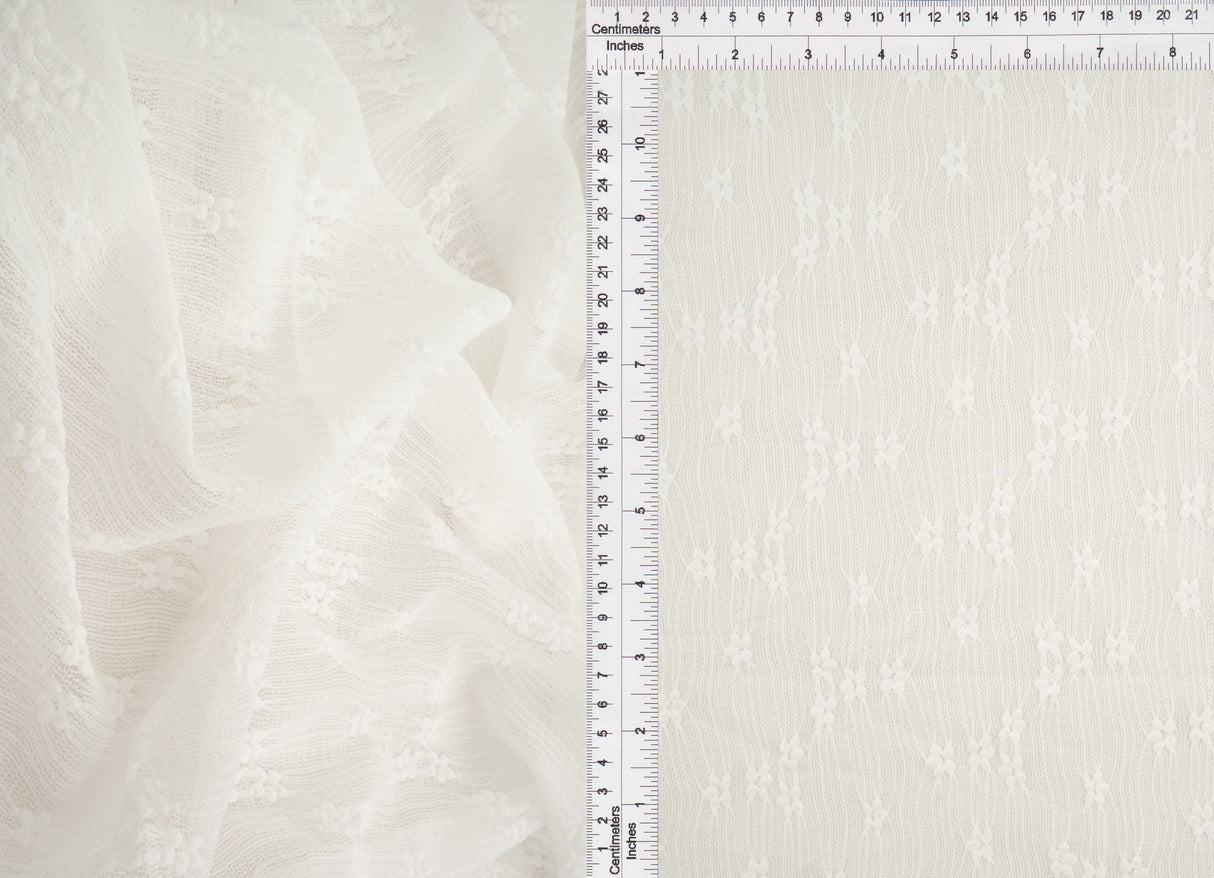 Bubble Lace Knit Fabric