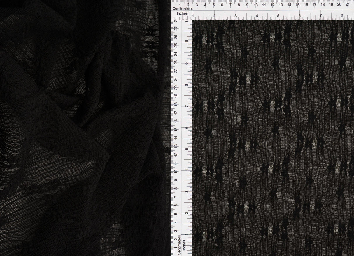 Bubble Lace Knit Fabric