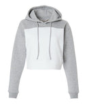 Boxercraft Women's Cropped Fleece Hooded Sweatshirt