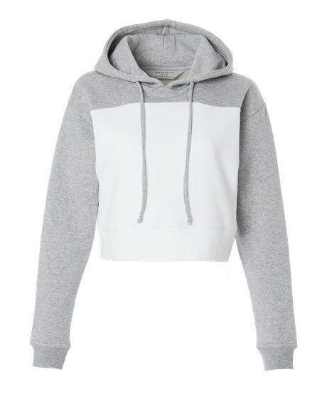 Boxercraft Women's Cropped Fleece Hooded Sweatshirt