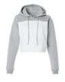 Boxercraft Women's Cropped Fleece Hooded Sweatshirt