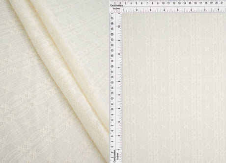 Geometric Stripe Lace Fabric
