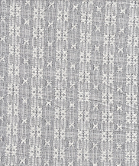 Geometric Stripe Lace Fabric