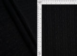 Stripe Lace Fabric 1 Yard Stretch Lightweight Sheer Material 52" Wide for Sewing and Apparel