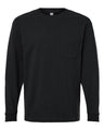 American Apparel Unisex Super Heavyweight Long Sleeve Pocket Tee