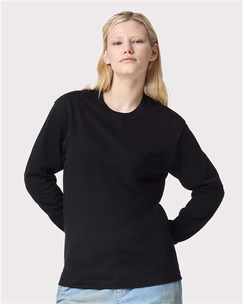 Super Heavyweight Long Sleeve Pocket Tee