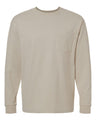 American Apparel Unisex Super Heavyweight Long Sleeve Pocket Tee