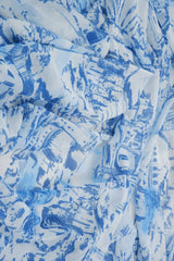 Printed Mesh Stretch Fabric Toile