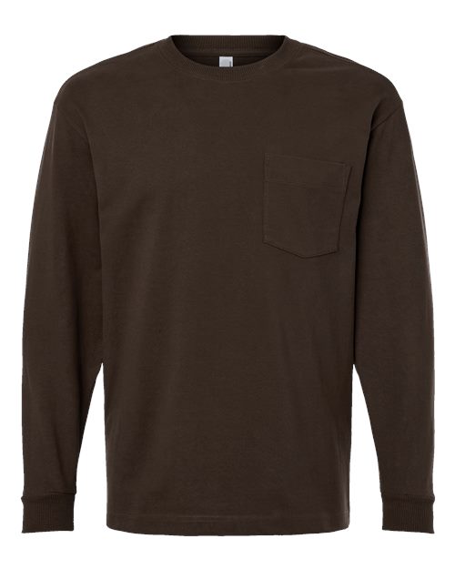 Super Heavyweight Long Sleeve Pocket Tee