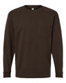 American Apparel Unisex Super Heavyweight Long Sleeve Pocket Tee