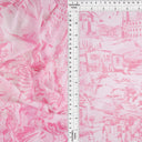 1 Yard Digital Toile Mesh Print Fabric Lightweight Stretch Polyester Spandex 56/58” Wide