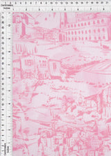 1 Yard Digital Toile Mesh Knit Fabric, 56/58? Wide Polyester Spandex Blend
