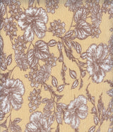 Floral Ella Ripple Jersey Print Fabric 58" Wide