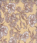 Floral Ripple Jersey Print Fabric