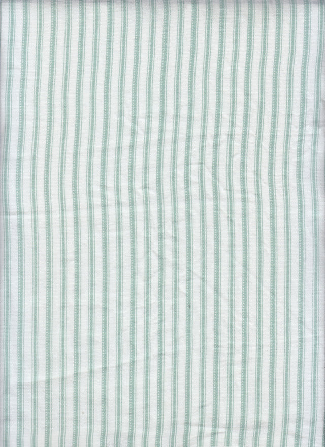 Stripe Linen Look Woven Fabric