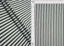 Stripe Linen Look Woven Fabric