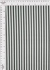Stripe Linen Look Woven Fabric