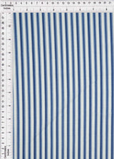 Stripe Linen Look Woven Fabric