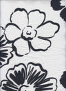 Floral Linen Look Rayon Nylon Woven Fabric 56/57" Lightweight Soft Apparel Fabric