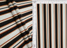 Linen Look Variegated Stripe Woven Fabric