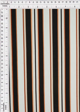 Linen Look Variegated Stripe Woven Fabric