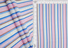 Linen Look Variegated Stripe Woven Fabric