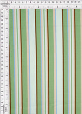 Linen Look Variegated Stripe Woven Fabric