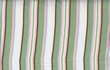 Linen Look Variegated Stripe Woven Fabric
