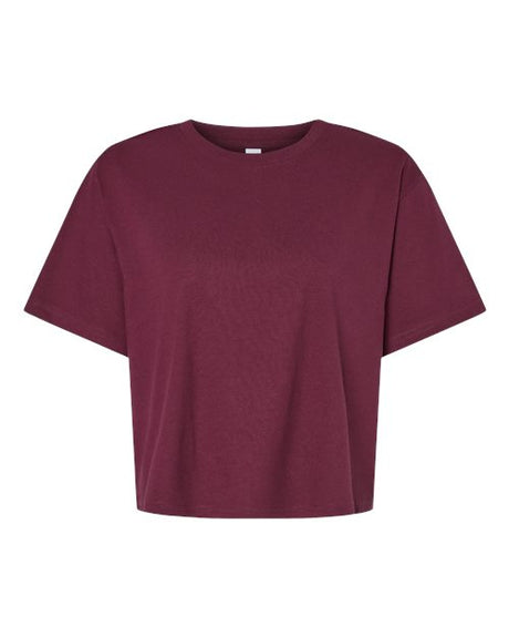 American Apparel Women's Fine Jersey Boxy Tee