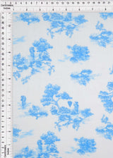 Printed Mesh Digital Toile Fabric