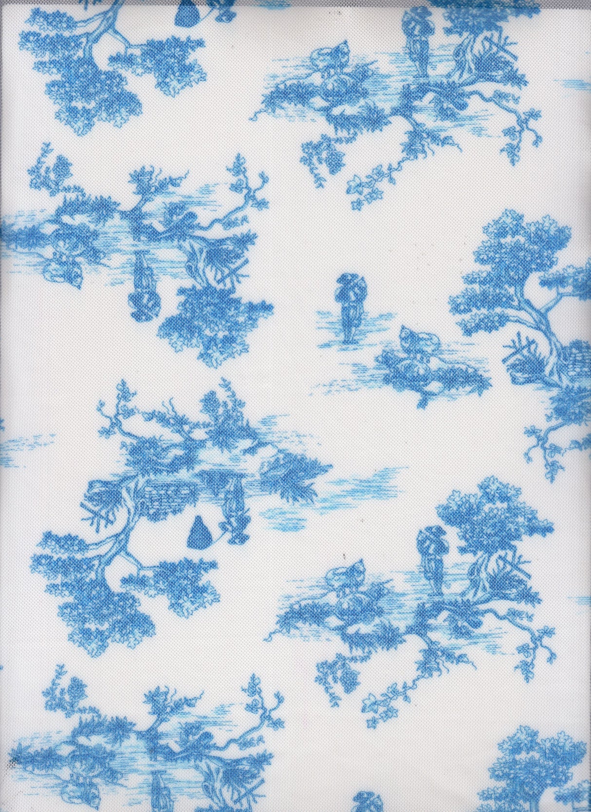 Printed Mesh Digital Toile Fabric