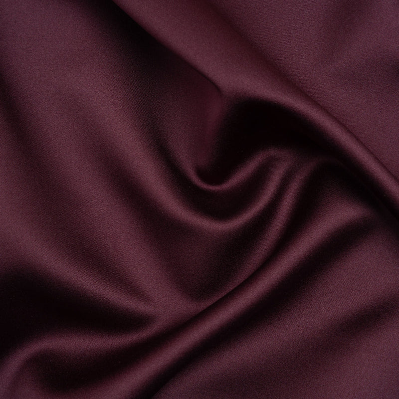 Polyester Satin - Ultra Aubergine - Reverie Collection