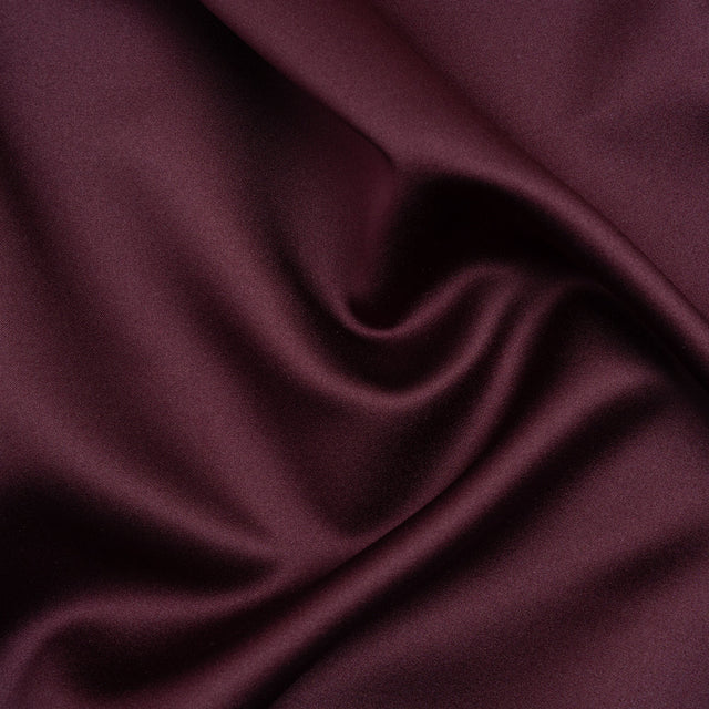 Polyester Satin - Ultra Aubergine - Reverie Collection