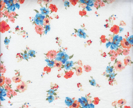 DTY Brushed Ditsy Print Knit Fabric 58/60" Wide