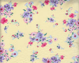 Brushed Ditsy Print Knit Fabric