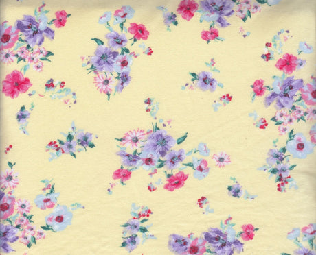 DTY Brushed Ditsy Print Knit Fabric 58/60" Wide