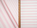 1 Yard 2x2 Cool Cotton Stripe Fleece Rib Knit Fabric, 50/52'' Wide Polyester Spandex Blend