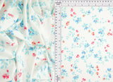Floral Print Stretch DTY Knit Fabric