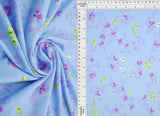 Floral Print Stretch DTY Knit Fabric