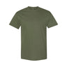 Youth Short Sleeve Heavy Cotton T-Shirt Breathable and Long Lasting